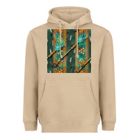 Mushroom aztec and arrow Heavyweight Hoodie - BundleAndBundleShop