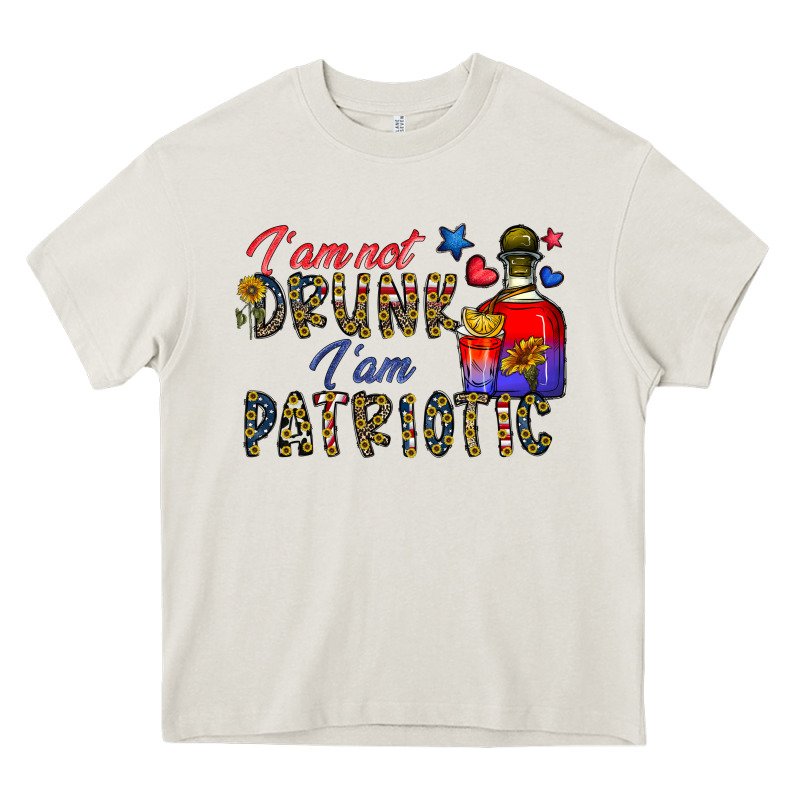 I'm Drunk I'm Patrıtoc Heavy Core Tee by CowhideDigitalArt | Teevron