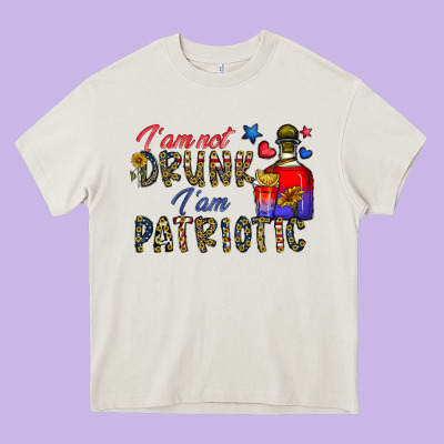I'm Drunk I'm Patrıtoc Heavy Core Tee Designed By Cowhidedigitalart