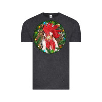 Vintage Black Roaster Christmas Vintage Tee - RanaPortraitStore