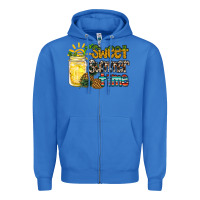 True Royal sweet summer time pineapple Zipper Hoodie - RacoonDesign