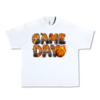 White game day basketball leopard Urban Heavy Tee - Zillion Design Studio