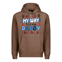 Chestnut out of my wat ı get my daddy back today Premium Hoodie - MaliasSmallBusiness