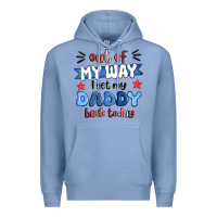 Colony Blue out of my wat ı get my daddy back today Premium Hoodie - MaliasSmallBusiness