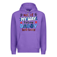 Purple out of my wat ı get my daddy back today Premium Hoodie - MaliasSmallBusiness