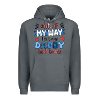 Rock out of my wat ı get my daddy back today Premium Hoodie - MaliasSmallBusiness