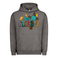 Pigment Tornado I Am Blessed Cross Urban Hoodie - BundleAndBundleShop