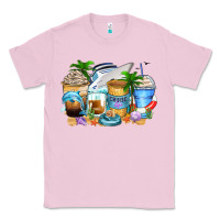Bubblegum Pink cruise life coffee cups Classic Tee - Zillion Design Studio