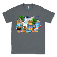 Charcoal Heather cruise life coffee cups Classic Tee - Zillion Design Studio