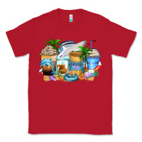 Red cruise life coffee cups Classic Tee - Zillion Design Studio