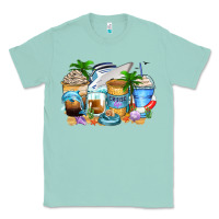 Seafoam cruise life coffee cups Classic Tee - Zillion Design Studio