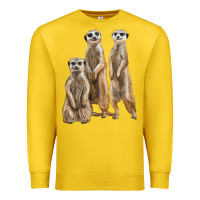 Lemon 3 meerkat Premium Sweatshirt - LillyAllenDesigns