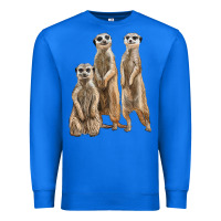 True Royal 3 meerkat Premium Sweatshirt - LillyAllenDesigns
