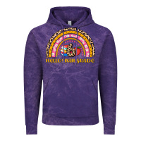 Cloud Purple back to school rainbow hello sixth grade Vintage Hoodie - AdoDesignShop