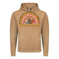 Vintage Camel back to school rainbow hello sixth grade Vintage Hoodie - AdoDesignShop
