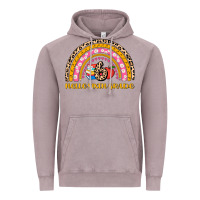 Vintage Zinc back to school rainbow hello sixth grade Vintage Hoodie - AdoDesignShop