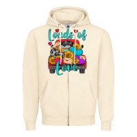 Sandshell loads of love with truck Zipper Hoodie - HRA Design Shop