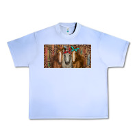 Grape Ice Horses with serape and leopard Urban Heavy Tee - RanaPortraitStore