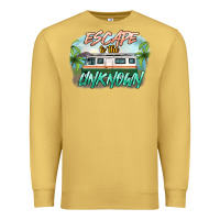 Antique Gold escape to the unknown Premium Sweatshirt - NancyCooperArtShop