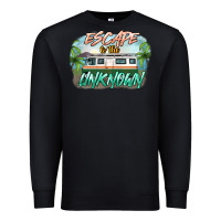 Black escape to the unknown Premium Sweatshirt - NancyCooperArtShop