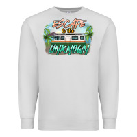 Dove Grey escape to the unknown Premium Sweatshirt - NancyCooperArtShop
