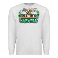 Oatmeal Heather escape to the unknown Premium Sweatshirt - NancyCooperArtShop