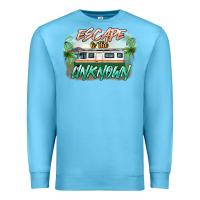 Ocean Blue escape to the unknown Premium Sweatshirt - NancyCooperArtShop