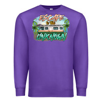 Purple escape to the unknown Premium Sweatshirt - NancyCooperArtShop