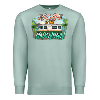 Seafoam escape to the unknown Premium Sweatshirt - NancyCooperArtShop