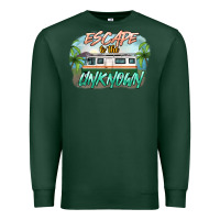 Sports Green escape to the unknown Premium Sweatshirt - NancyCooperArtShop