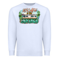 White escape to the unknown Premium Sweatshirt - NancyCooperArtShop