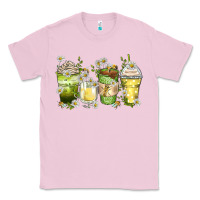 Bubblegum Pink daisy coffee cups Classic Tee - Zillion Design Studio