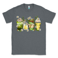 Charcoal Heather daisy coffee cups Classic Tee - Zillion Design Studio
