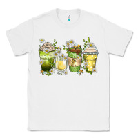 White daisy coffee cups Classic Tee - Zillion Design Studio