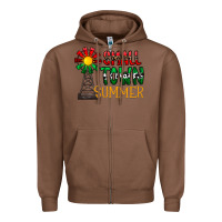 Chestnut small town summer Zipper Hoodie - CowhideDigitalArt