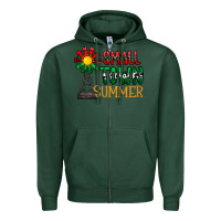 Sports Green small town summer Zipper Hoodie - CowhideDigitalArt