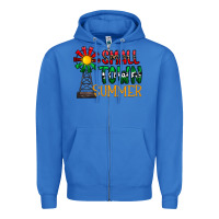 True Royal small town summer Zipper Hoodie - CowhideDigitalArt