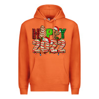 Carrot happy 2022 with christmas tree cake Premium Hoodie - AdoDesignShop