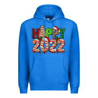 True Royal happy 2022 with christmas tree cake Premium Hoodie - AdoDesignShop