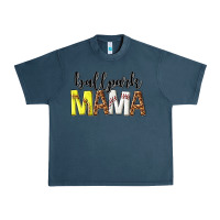 Midnight Navy ballpark mama Urban Heavy Tee - texasbilliewilder