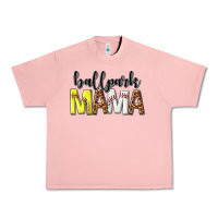 Salmon ballpark mama Urban Heavy Tee - texasbilliewilder