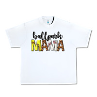 White ballpark mama Urban Heavy Tee - texasbilliewilder