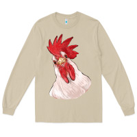 Mushroom silly chicken head Long Sleeve Tee - RanaPortraitStore