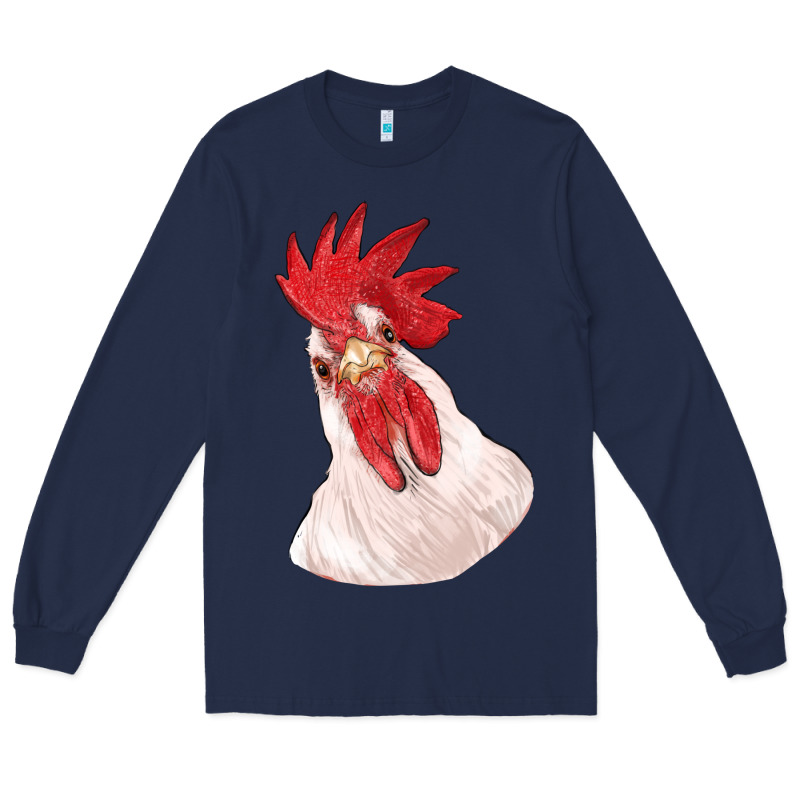 Silly Chicken Head Long Sleeve Tee by RanaPortraitStore | Teevron