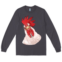 Smoke silly chicken head Long Sleeve Tee - RanaPortraitStore