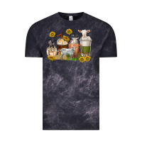 Cloud Black coffee cups goats Vintage Tee - texasbilliewilder