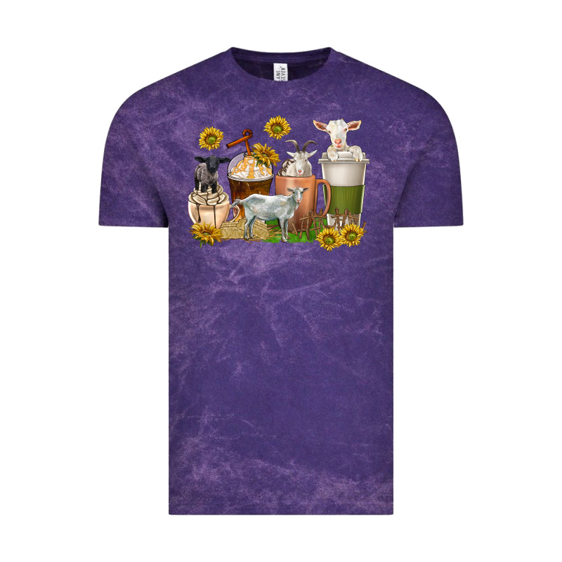 Coffee Cups Goats Vintage Tee by texasbilliewilder | Teevron