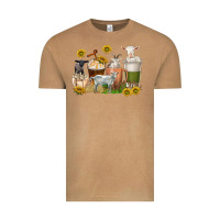 Vintage Camel coffee cups goats Vintage Tee - texasbilliewilder