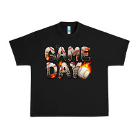 Black game day baseball leopard Urban Heavy Tee - Zillion Design Studio