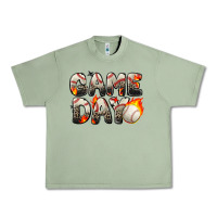 Oil Green game day baseball leopard Urban Heavy Tee - Zillion Design Studio